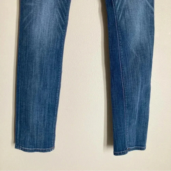 Express Women's Skinny Midrise Medium Wash Denim Jeans Size 4 - Picture 8 of 9
